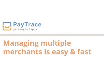 Managing multiple merchants from a single account is easy