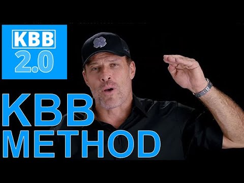 KBB Method - KBB Tony Robbins Routine on How he prepares for stage! - Must Watch!