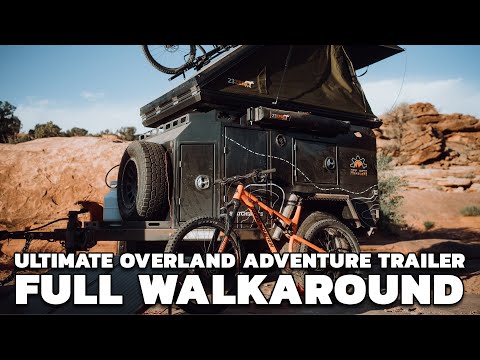 The Off Grid Trailers Switchback is the Ultimate Overland Adventure Trailer. - FULL WALK AROUND.