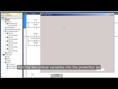 Micro800 Controller - Preserving Variables During Program Download (R10)