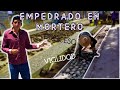 COMO CONSTRUIR EMPEDRADO EN VIALIDAD - EMPEDRADO AHOGADO EN CEMENTO|| LTCM CONSTRU