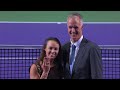 Hall of Fame Ring Presentation- Martina Hingis, BNP Paribas WTA Finals Singapore 2015