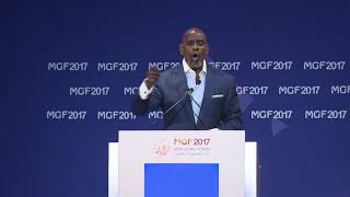 Famous Chris Gardner at Misk Global Forum 2017 Wealth