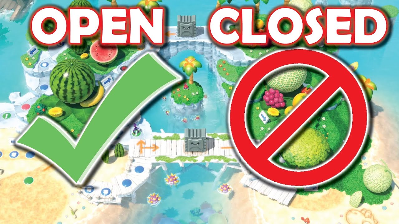 I Closed Half of Yoshi's Tropical Island (Mario Party Superstars