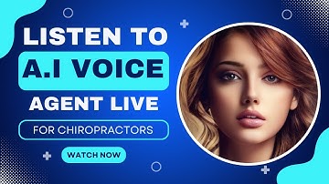 Voice AI Agent For Chiropractors Office