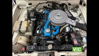 1981 Chrysler Valiant CM GLX E33 - Engine Video
