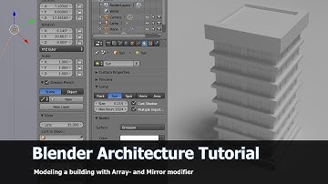 Blender Architecture Tutorial: High Building