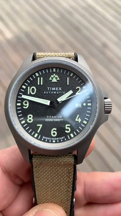 Download lagu Timex Expedition North® Titanium Automatic 41mm. #funny #watch #affordable #timex #titanium