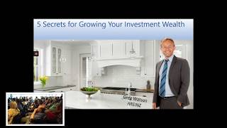 Famous Introduction to the 5 Secrets for Growing Your Investment Wealth with Greg Watson Net Worth