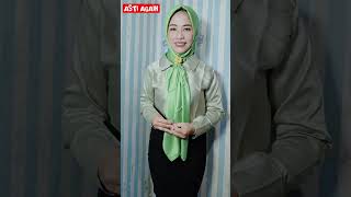 Lihat leggings hijab satin dan kemeja satin cakep banget