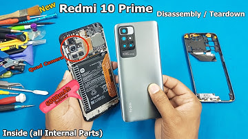 Redmi 10 Prime Disassembly / Teardown || Processor | Battery | Motherboard | Redmi 10 Prime Inside