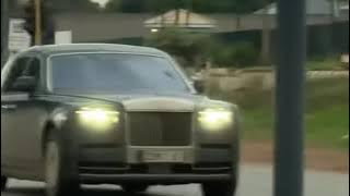 The Head of state spotted this evening @PresidentMnangagwa