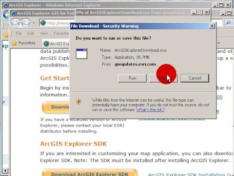 arcgis explorer sdk