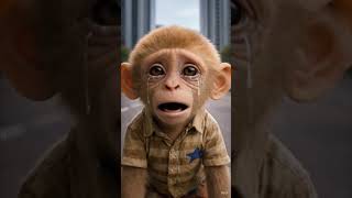 monkey heart touching❤ story|#helpingmonkey|#poormonkey