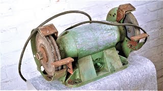 Restoration Of Old Bench Grinder  | Diy German Tool Restoration - Mwig #3