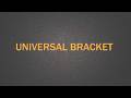 Strong & Durable Brass Universal Bracket | Fortune Hardware