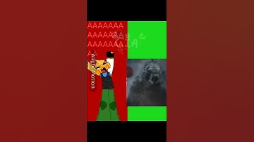 Fake Collab with @Lazy_mitzz    (Sawnoob and Godzilla)