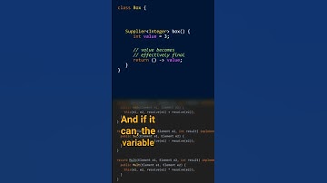 What does capturing a variable mean? #javalanguage #javacoding #javatips #javacodinginterview