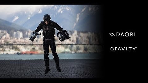 (Warning: LOUD) Real life Iron Man Richard Browning flies through LA wearing a Daqri Smart Helmet