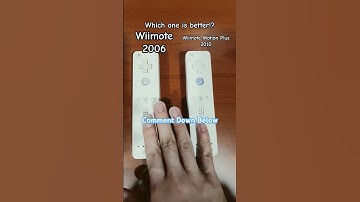 Wiimote Vs Wiimote Motion Plus (Which One Is Better!?) #shorts #wii #nintendowii #asmr #asmrsounds