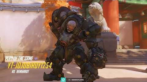 Reinhardt needs to do more stretching