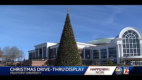 WXII: Triad Community Invited to HPU's Christmas Drive