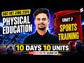 UGC NET Physical Education Unit 8 | Sports Training UGC NET | UGC NET Physical Education by Gaurav