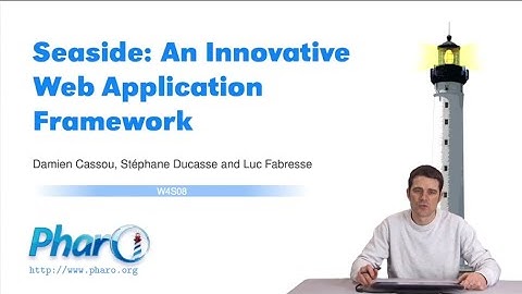 🌐 Seaside: An Innovative Web Application Framework [W4S8-EN]