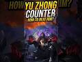 Yu Zhong ka Best Counter Hero in exp land 🔥 #moba5v5 #mobilelegends