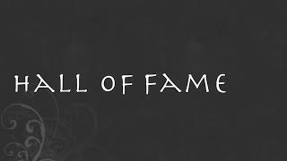 HALL OF FAME WITH LYRICS 😊😊