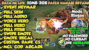 Data Ml Lite 50,100,200,300 Event Patch Beatrix M4 No Password | Ml Lite | Cara Atasi Lag & Patah ML