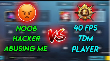 Noob Hacker 🤬 Abusing and Challenge me For 1v1 TDM 🔥 |#shorts  #bgmi #@40fpsbionic--76