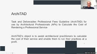 SACAP ArchiTAD Consultation Session   22 April 2026