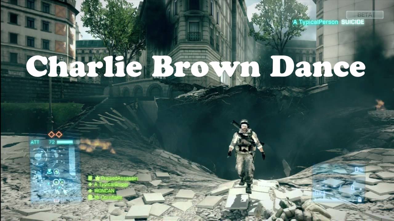BF3 Charlie Brown Dance YouTube