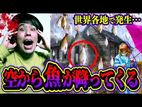 【都市伝説】空から大金や魚が降ってくる怪奇現象が存在した！