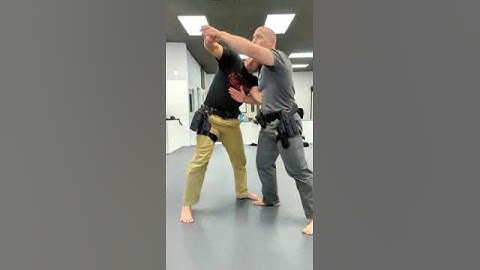 Arm bundle…weapon retention and access…clinch