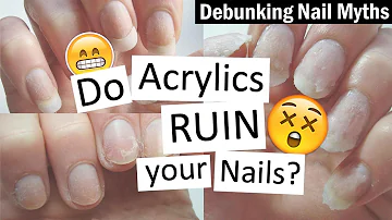 Is it OK to get acrylic nails once?