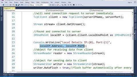 SP Wk 16 Video 2 TCP Based Simple Client