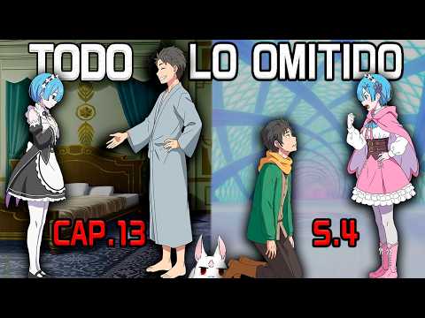 Todo lo que el anime CORTÓ de Re:ZERO Temporada 4 Episodio 13 (NO SPOILERS)