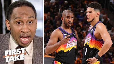 FIRST TAKE | Stephen A. reacts to Suns def. Bucks 118-105 in NBA Finals - Game 1, Chris Paul 32 Pts