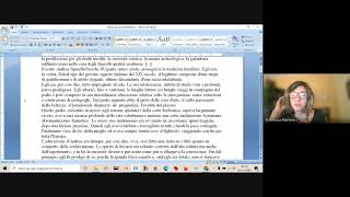Gabriele D'Annunzio, analisi e commento 