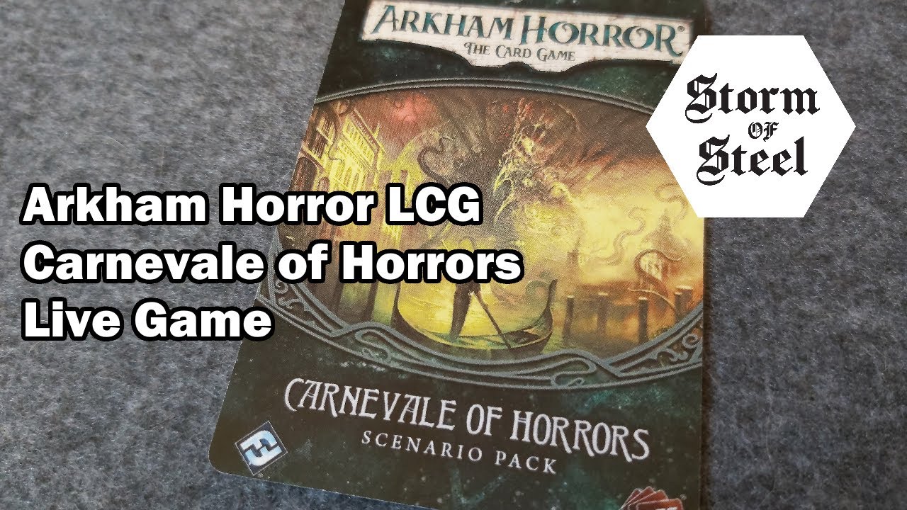 Carnevale of Horrors Arkham Horror The Card Game 