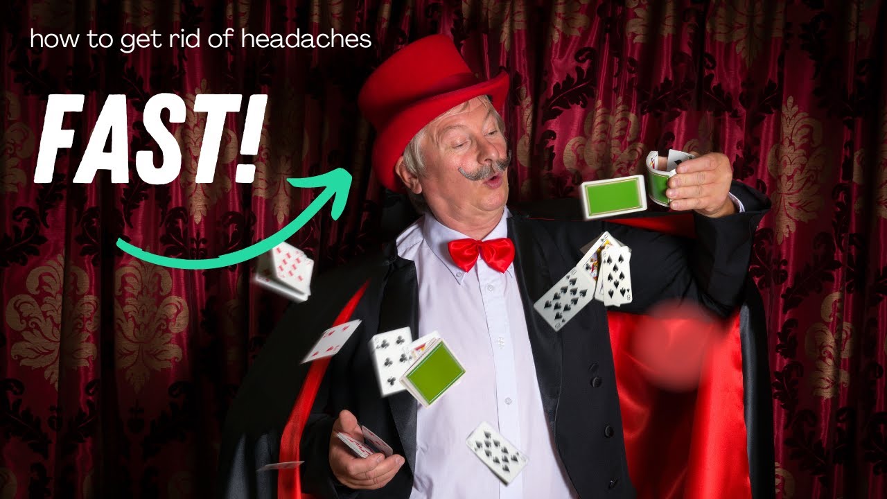 How to Get Rid of Headaches - Fast! - YouTube
