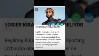 Beşiktaştan Galatasaraya Bir Transfer Çalımı Daha Ghezzal Ve Rosierin Ardından