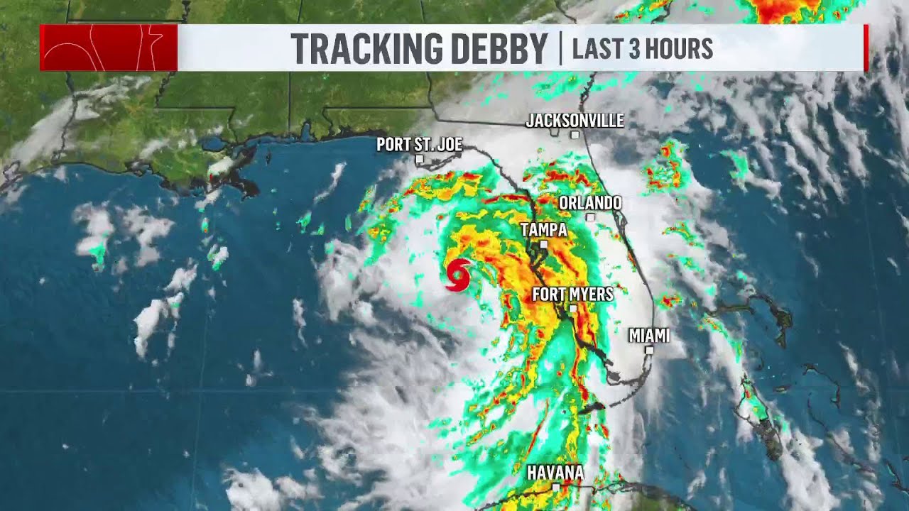 Tropical Storm Debby Continues to Impact Florida