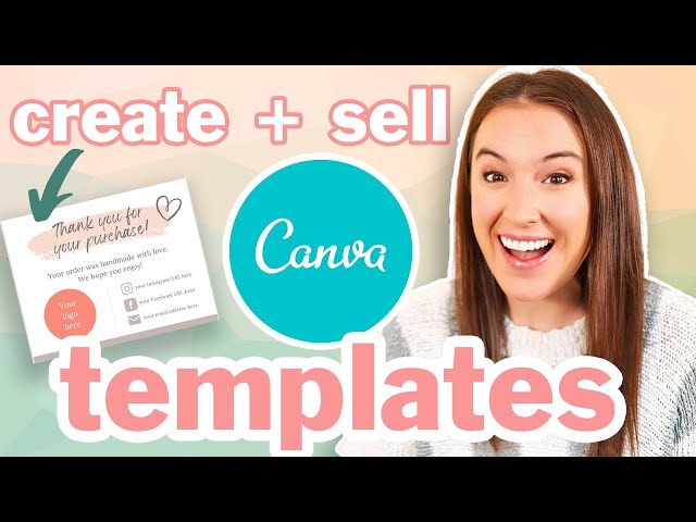 How to Sell CANVA TEMPLATES | Step by Step Canva Tutorial for Beginners |  How to use Canva class=