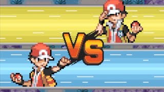 Pokemon Radical Red • Trainer Red Treasure Beach Battle (Hardcore Mode v3.1)