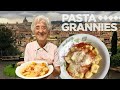 95yr old Mirella from Rome makes gnocchi with tomato sauce! | Pasta Grannies
