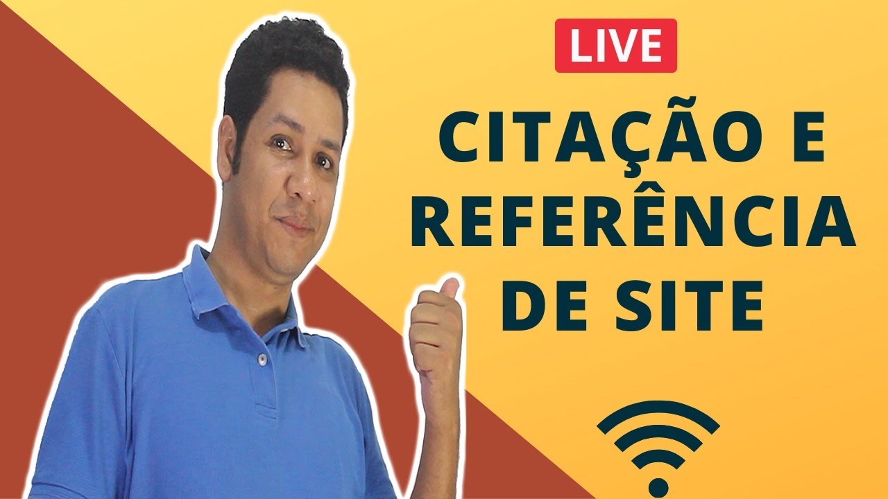 CITA O E REFERENCIA DE SITE Guia Passo A Passo YouTube