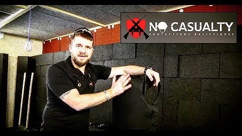 Test d'un gilet pare balles de chez No Casualty